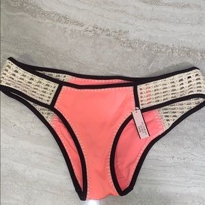Victoria’s Secret Swim bikini bottom Coral S NWT